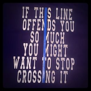 Custom shirt for cops